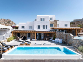 Villa Agapi, 2 min walk to the beach & heated pool, by Red Windmill Villas